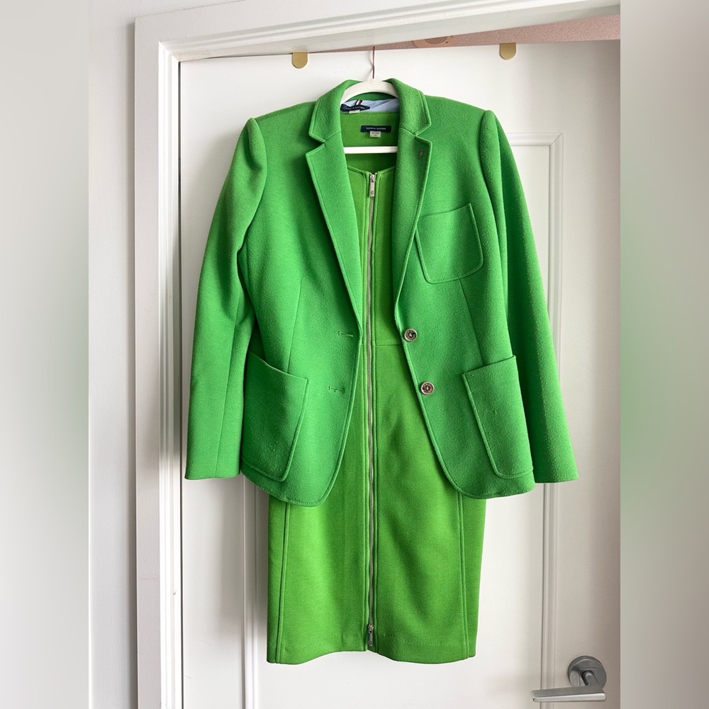 Tommy Hilfiger Green Dress Suit Size 10